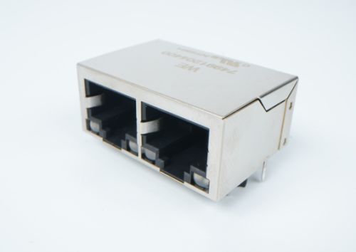RJ45 Ethernet Jack with Integrated Dual USB 3.0 Combo Connector