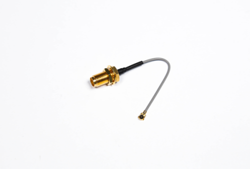 SMA Female Bulkhead to U.FL IPEX RF Pigtail Cable